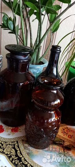 Ваза йодовое стекло