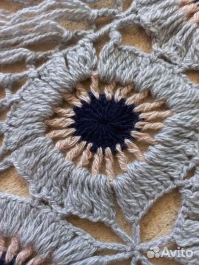 Шаль.шерсть,нов.серая