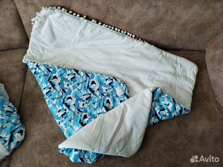 Конверт на выписку зимний с мехом