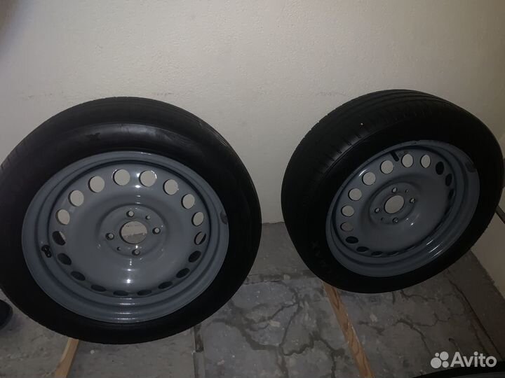 Комплект летних колес ваз