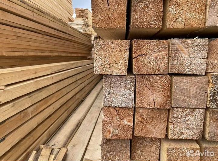 Брус обрезной 100х150х6000