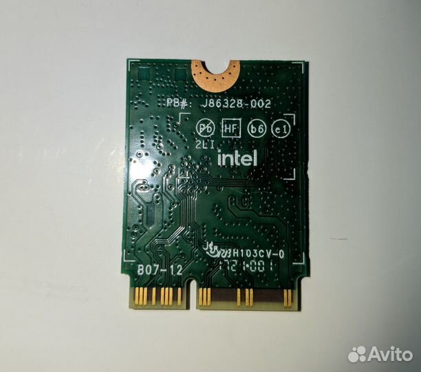 Intel AX201 WiFi M.2 2230 Bluetooth WI-Fi 2.4+5Ггц