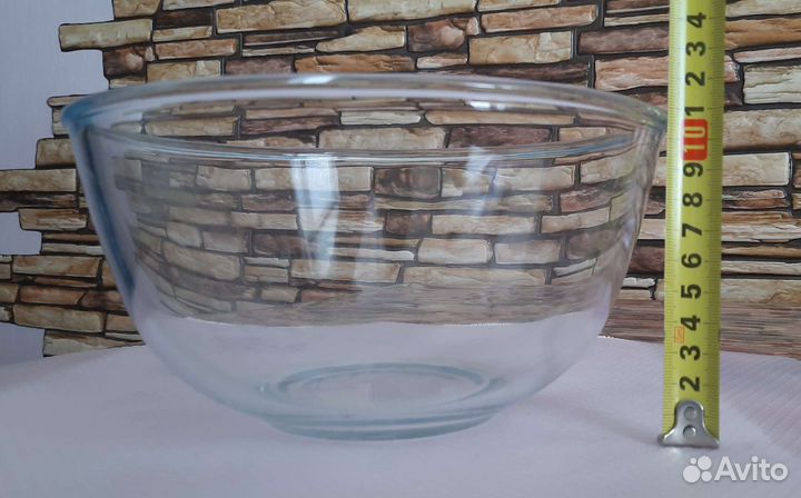 Салатник -форма для выпечки из закаленного стекла