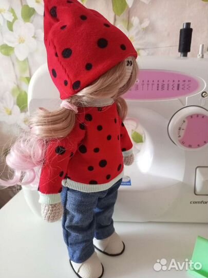 Интерьерная кукла ручной работы игрушка