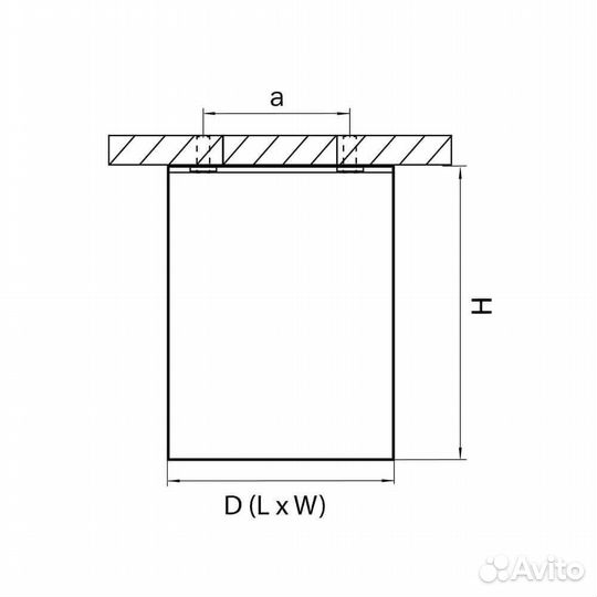 Потолочный светильник Lightstar Rettango 052077