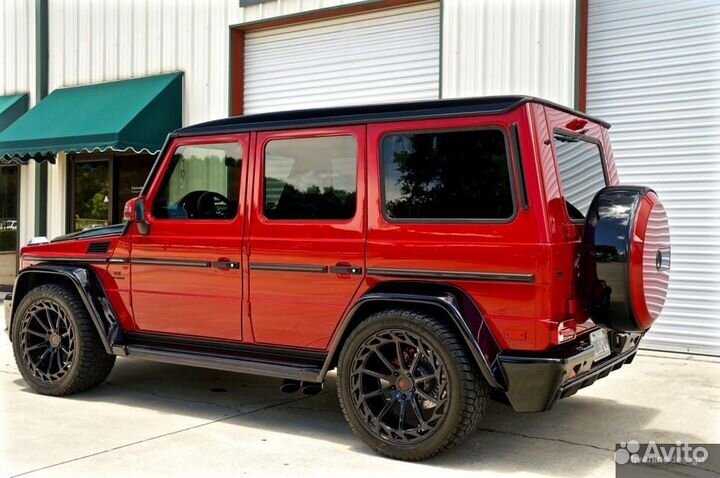 Диски кованые R23 5x130 на Mercedes G-класс AMG