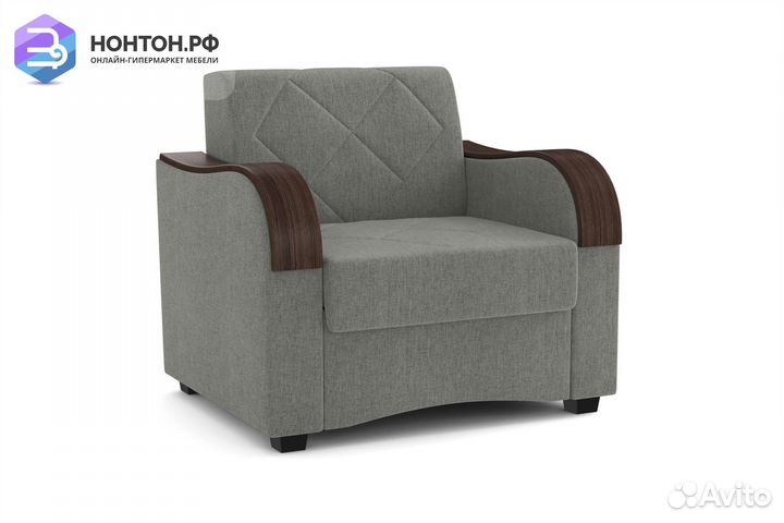 Кресло пантограф Марракеш серое