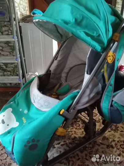 Коляска санки