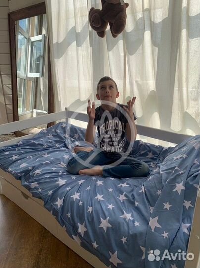 Кровать детская тахта с изголовьем 180 90