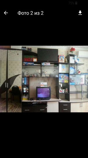 Комната 17,8 м² в 1-к., 2/5 эт.