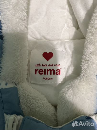 Комбинезон+ Шапка Reima 74/80