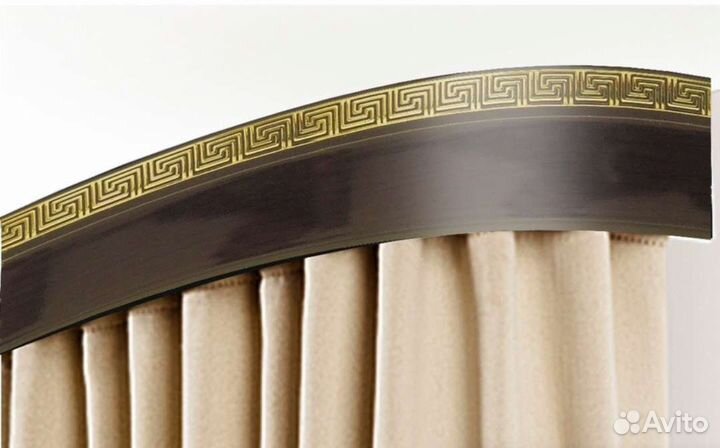 Карнизы для штор потолочные с блендой 