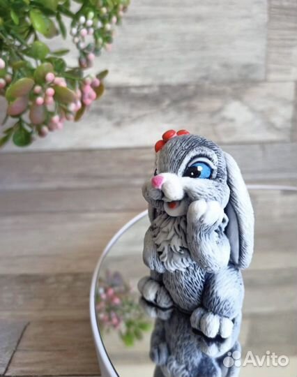 Мыло ручной работы зайка