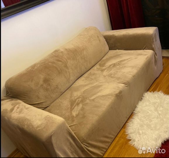 Новый чехол на диван