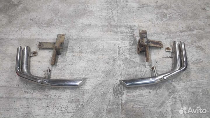 Защита заднего бампера land cruiser 200 / lx570