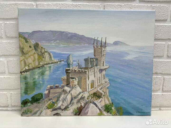 Картина маслом на холсте / Крым