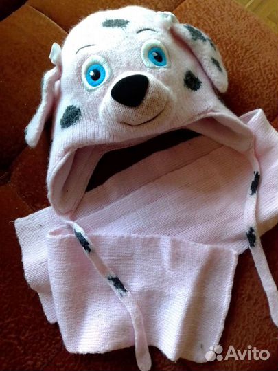 Шапочка зимняя на 2-4 года