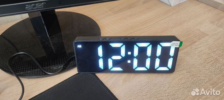 Часы настольные электронные usb