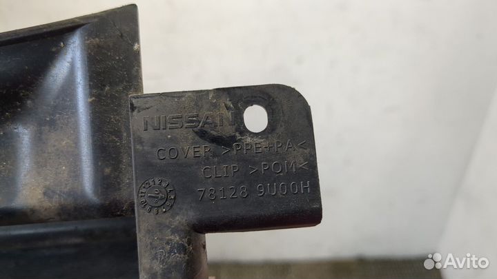 Пластик кузовной Nissan Note E11, 2011