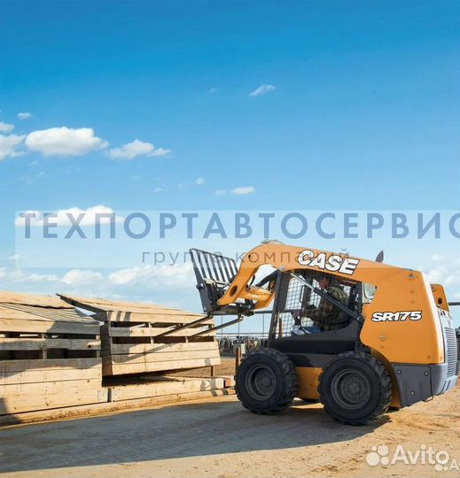 Мини-погрузчик CASE SR175B, 2023