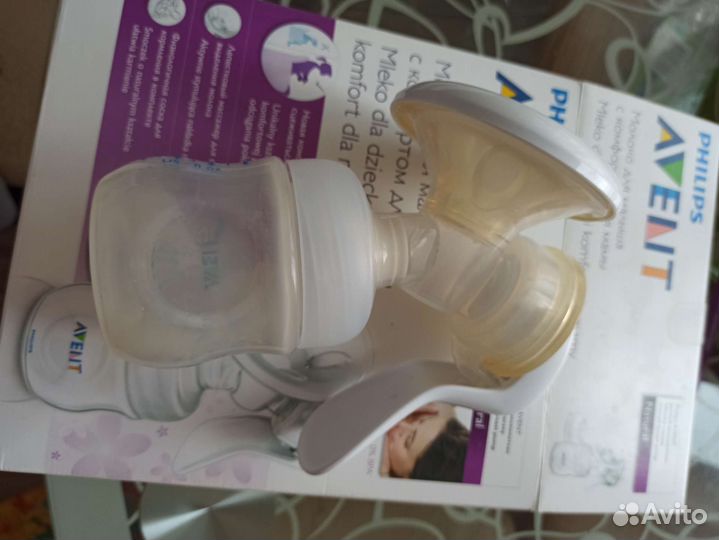Молокоотсос avent ручной