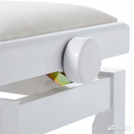 Bespeco SG1wlvb White Polish/Beige Velvet