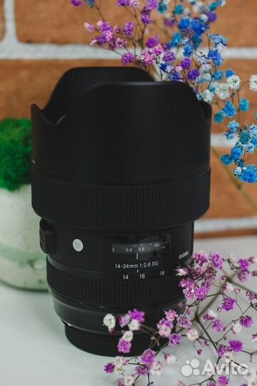 Объектив Sigma Canon/EF AF 14-24mm F2.8 DG HSM ART