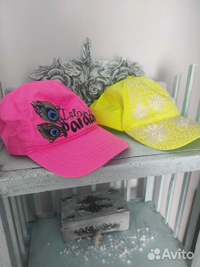 Бейсболка неон