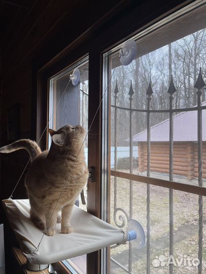 Подвесной гамак лежанка для кошек