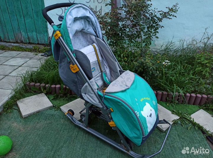 Санки коляска ника
