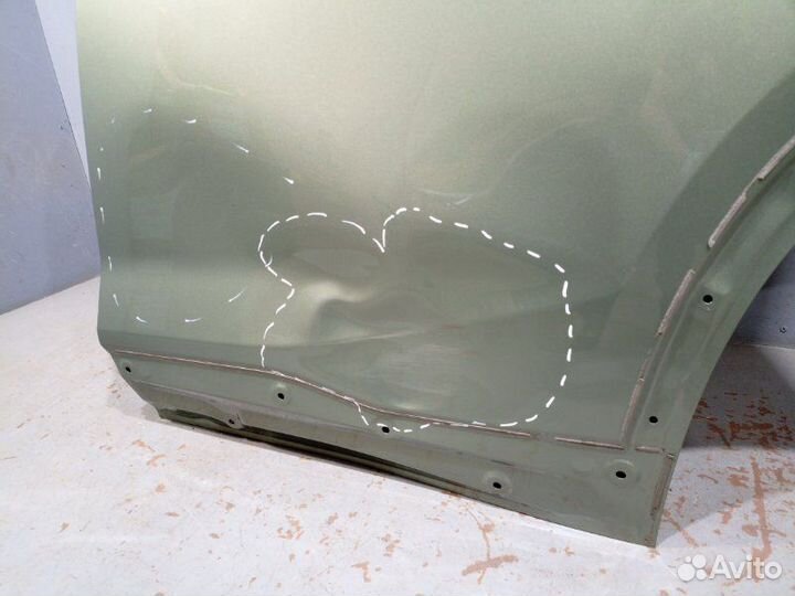 Дверь задняя левая Subaru Forester S14