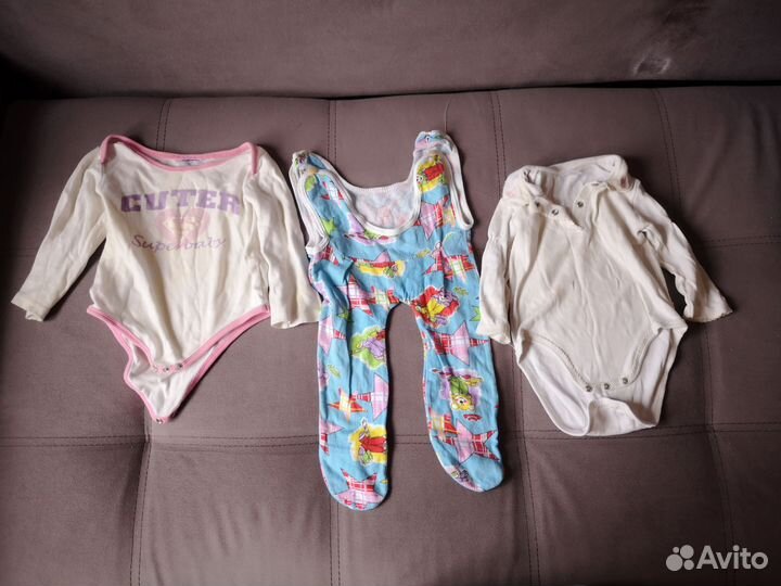 Детские вещи пакетом от 0 до полутора лет