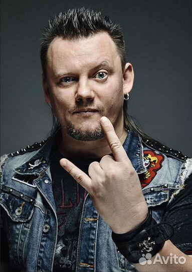 Князь Король и Шут автограф на металле подарочный