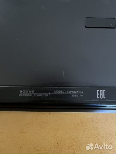 Ноутбук sony vaio svp132a1cv