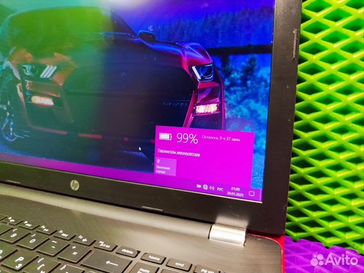 Красный Hp SSD/8/256/Windows 10pro/гарантия