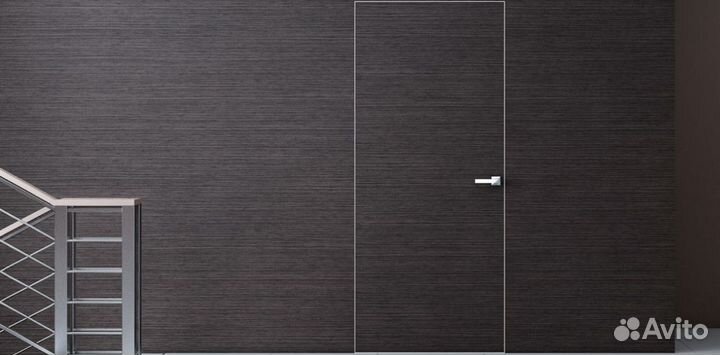 Скрытые двери под отделку