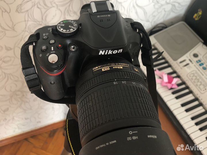 Nikon d5200 с объективом nikon 18-105 идеальное со