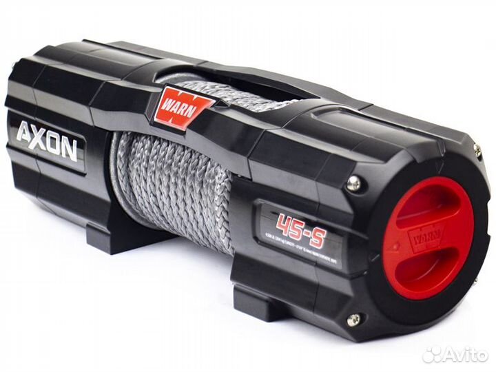 Лебедка Warn axon 45-S с синтетическим тросом