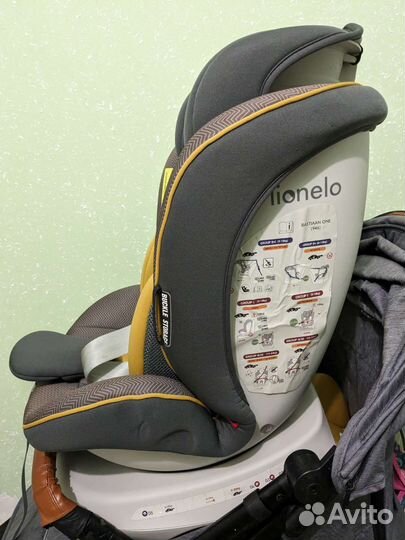 Автокресло lionelo от 0 до 36 кг поворотное