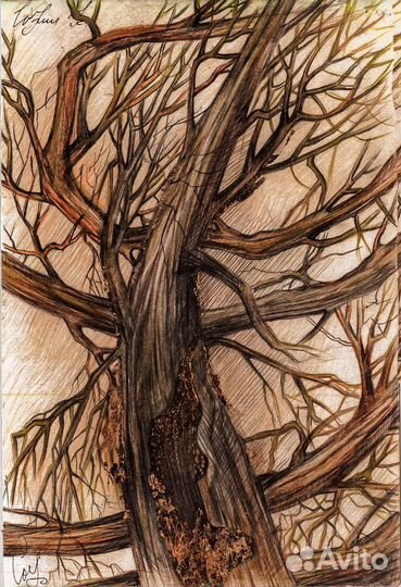 Картина, набросок «движение вверх»