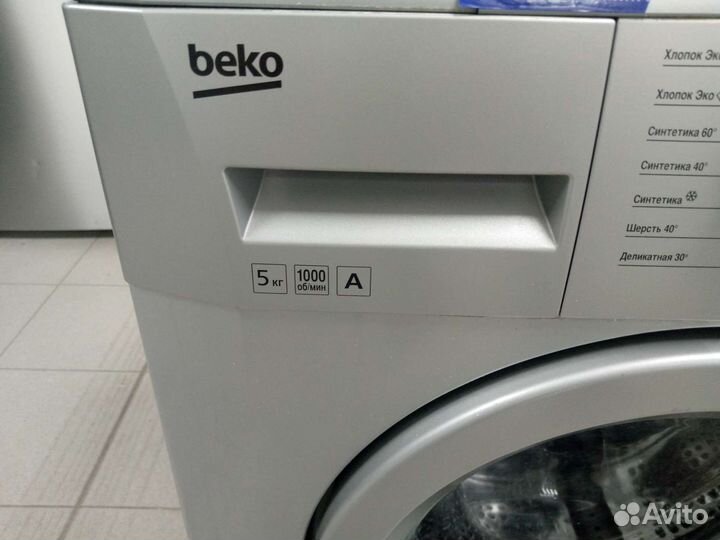 Стиральная машинка beko 5 кг 1000 о/б минут узкая