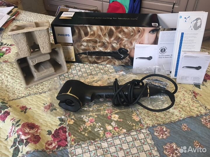 Philips hps940/00 плойка / щипцы автоматические