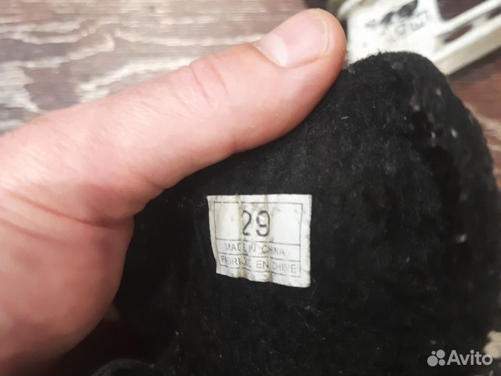 Коньки хоккейные детские ссм