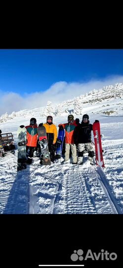 Сноуборд lib tech Cold Brew с креплениями