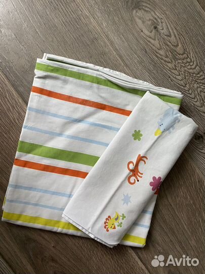 Постельное белье в детскую кроватку