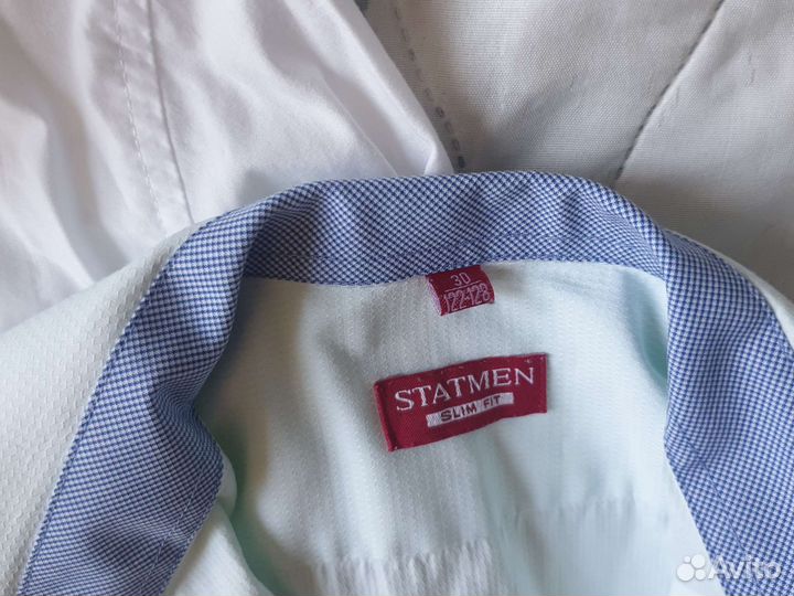 Рубашки школьные 128