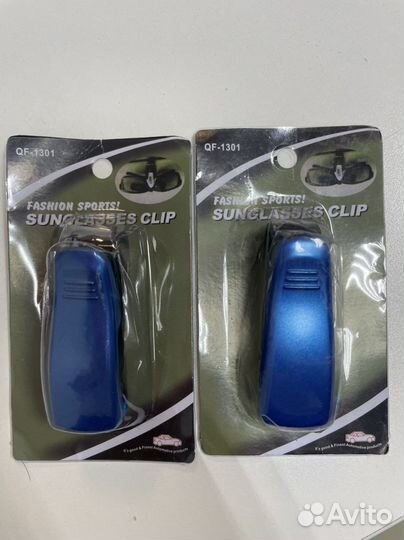 Держатель очков, зажим, 2 шт