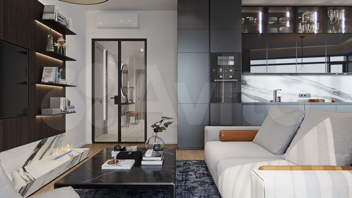 1-к. квартира, 55 м², 16/23 эт.