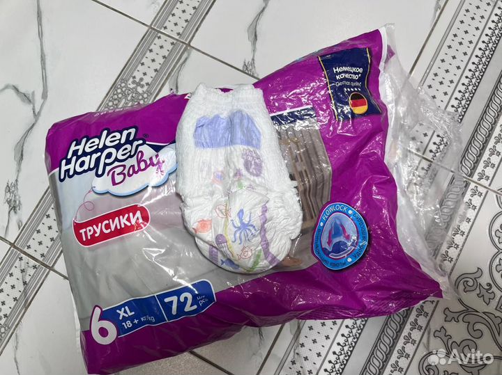 Памперсы трусики 6