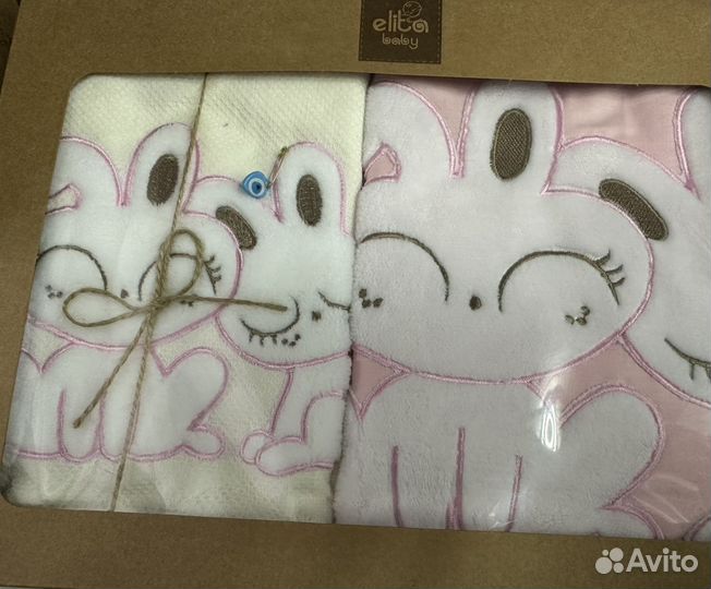 Детское постельное белье + плед